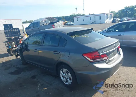 2013 Honda Civic Lx из США, поврежденный, VIN 2HGFB2F54DH504721